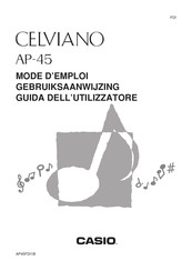 Casio Celviano AP-45 Mode D'emploi