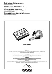 Dolmar PET-2000 Instructions D'emploi