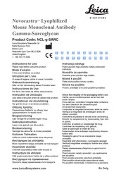 Leica BIOSYSTEMS NCL-g-SARC Mode D'emploi