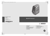 Bosch GLL 3 X Professional Notice Originale