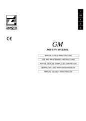 Daikin Zanotti GM1 Notice De Mode D'emploi Et D'entretien