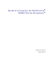 Broadcom NetXtreme BCM57XX Guide D'utilisation