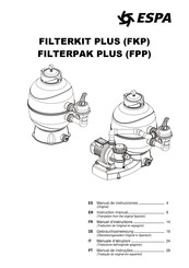Espa FILTERPAK PLUS (FPP) Manuel D'instructions
