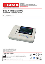 Gima ECG600G Manuel De L'utilisateur