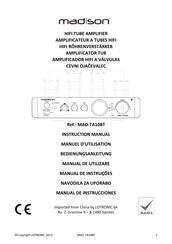 Madison MAD-TA10BT Manuel D'utilisation