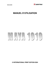 Audiotrak MAYA 1010 Manuel D'utilisation