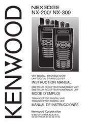 Kenwood NEXEDGE NX-300 Mode D'emploi