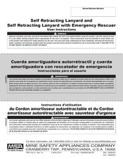 MSA Lynx Rescuer Instructions D'utilisation