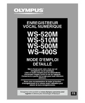 Olympus WS-500M Mode D'emploi