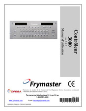 Frymaster 3000 Manuel D'utilisation