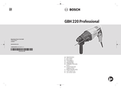 Bosch GBH 220 Professional Notice Originale