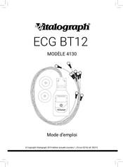 Vitalograph ECG BT12 Mode D'emploi