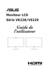 Asus VS229 Guide De L'utilisateur