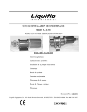 Liquiflo MC Série Manuel D'installation Et De Maintenance