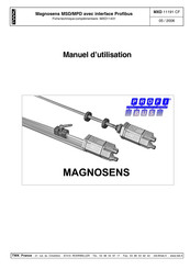 TWK ELEKTRONIK Magnosens MPD Série Manuel D'utilisation