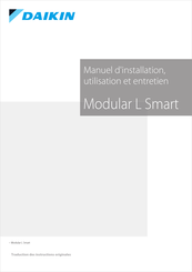 Daikin Modular L Manuel D'installation, Utilisation Et Entretien