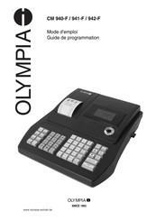 Olympia CM 941-F Mode D'emploi