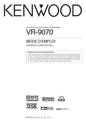 Kenwood VR-9070 Mode D'emploi