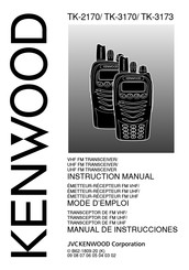 Kenwood TK-3170 Mode D'emploi