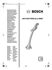 Bosch ART 23 EASYTRIM ACCU Instructions D'emploi