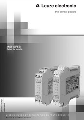 Leuze electronic MSI-SR5B Manuel D'utilisation