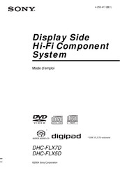 Sony DHC-FLX7D Mode D'emploi