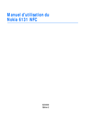 Nokia 6131 NFC Manuel D'utilisation