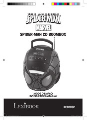 LEXIBOOK Spider Man RCD10SP Mode D'emploi