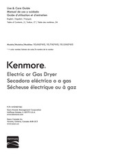 Kenmore 110.7163 610 Série Guide D'utilisation Et D'entretien