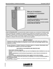 Summit SMB-250 Manuel D'installation, D'utilisation Et D'entretien