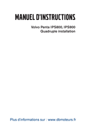 Volvo Penta IPS800 Manuel D'instructions