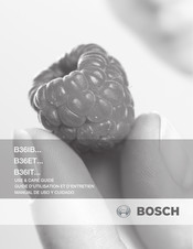 Bosch B36IB Série Guide D'utilisation Et D'entretien