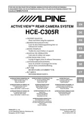 Alpine HCE-C305R Mode D'emploi