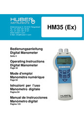 HUBER INSTRUMENTE HM35 Ex Mode D'emploi