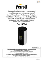 Ferroli CALLISTO Manuel D'installation