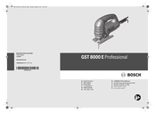 Bosch GST 8000 E Professional Notice Originale