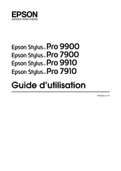 Epson Stylus Pro 7910 Guide D'utilisation