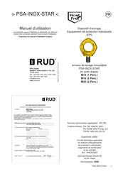 RUD PSA-INOX-STAR M12 Manuel D'utilisation