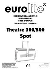 EuroLite Theatre 300 Mode D'emploi
