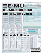 Creative Professional E-MU 1212m Manuel De L'utilisateur