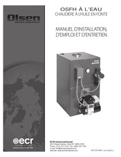 Olsen OSFH5200 Manuel D'installation, D'emploi Et D'entretien