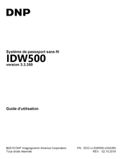 DNP IDW500 Guide D'utilisation