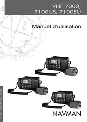 Navman VHF 7100EU Manuel D'utilisation