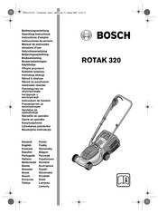 Bosch ROTAK 320 Instructions D'emploi