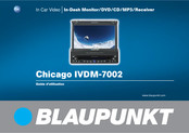 Blaupunkt Chicago IVDM-7002 Guide D'utilisation