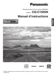 Panasonic CQ-C1505N Manuel D'instructions