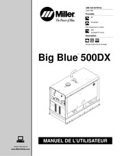 Miller Big Blue 500DX Manuel De L'utilisateur