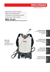 Birchmeier REC 15 AZ1 Mode D'emploi