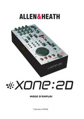 ALLEN & HEATH XONE 2D Mode D'emploi