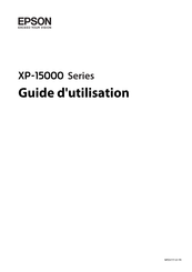 Epson Expression Photo HD XP-15000 Série Guide D'utilisation